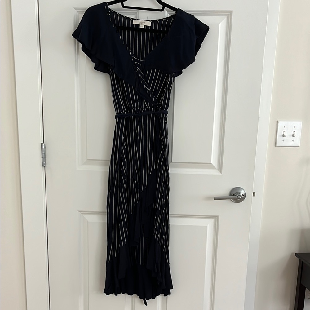 Loft long dress size small